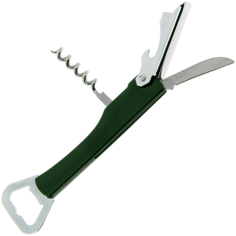 NGT Day Cutlery Plus – Set Posate Da Campeggio In Plastica Verde – 8 Pezzi Con Multiuso E Custodia - 4